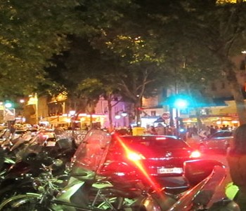 Blvd St Michel, Paris
