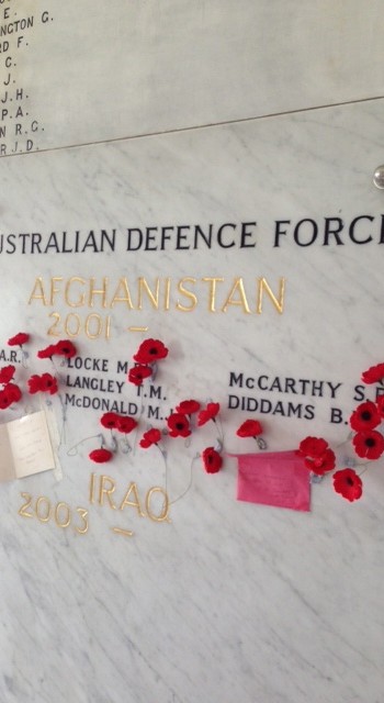 Australian Defence Force Memorial, Kings Park, Perth Australia
